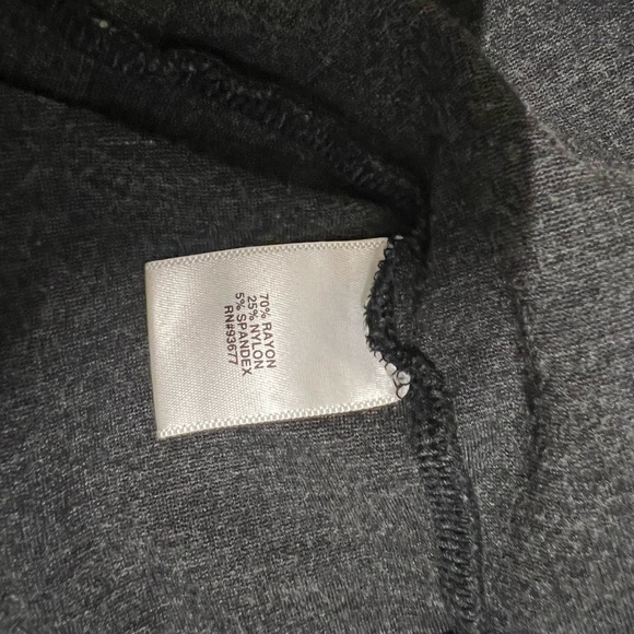 Heather Gray Pencil Skirt - Picture 5 of 6